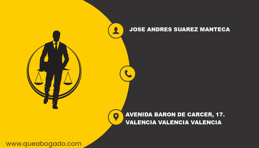 abogado Jose Andres Suarez Manteca (Valencia)