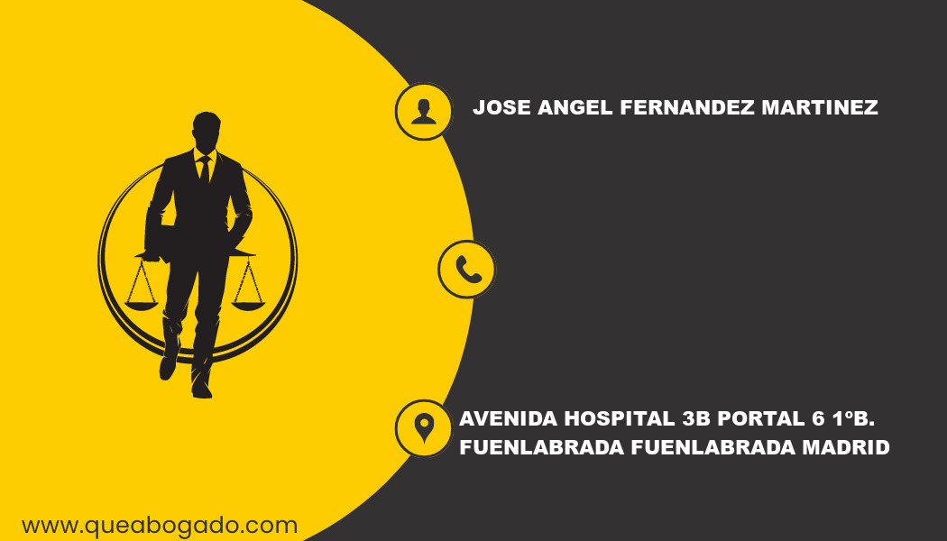 abogado Jose Angel Fernandez Martinez (Fuenlabrada)