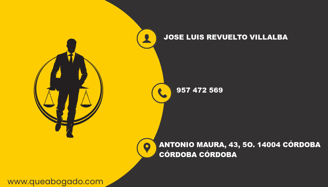 abogado Jose Luis Revuelto Villalba (Córdoba)