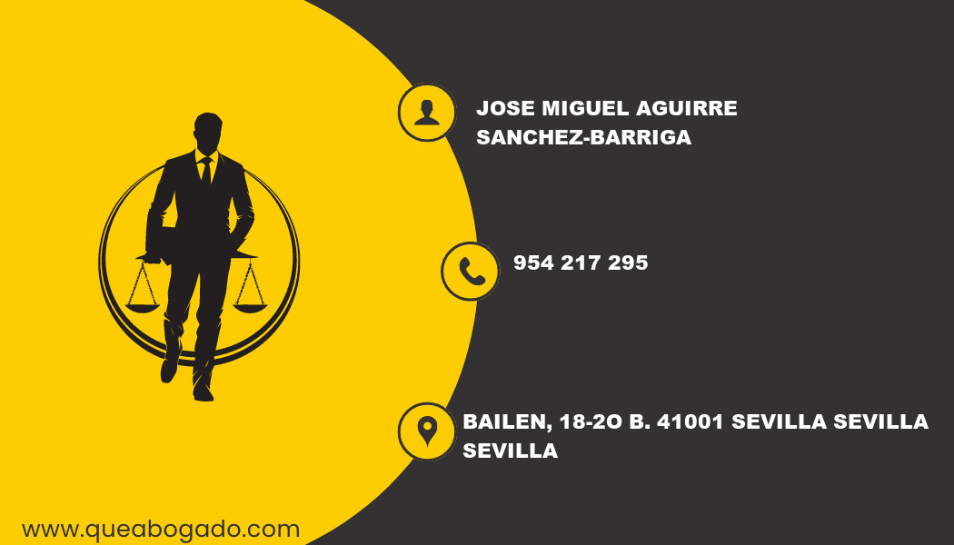 abogado Jose Miguel Aguirre Sanchez-Barriga (Sevilla)