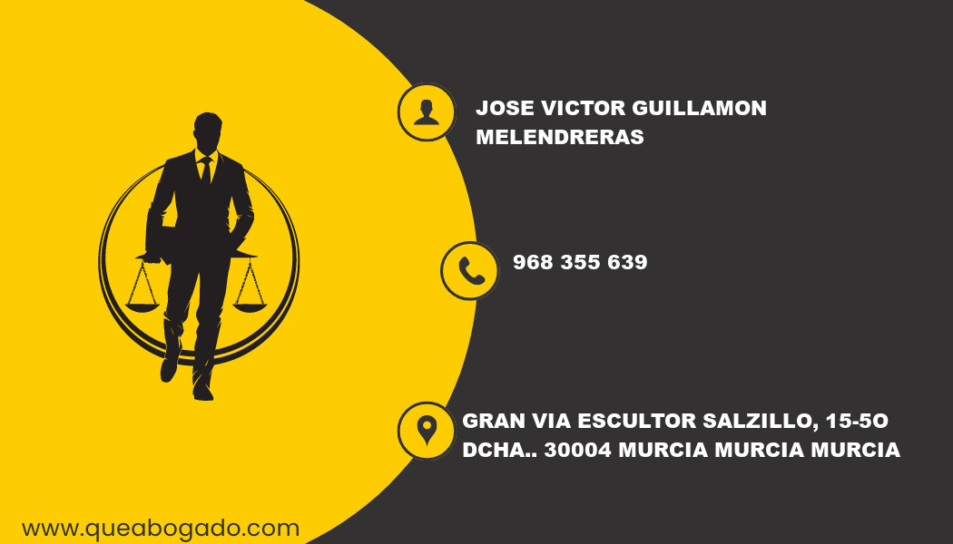 abogado Jose Victor Guillamon Melendreras (Murcia)