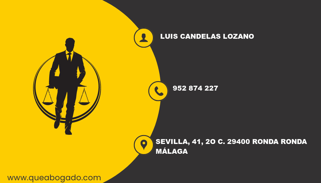 abogado Luis Candelas Lozano (Ronda)