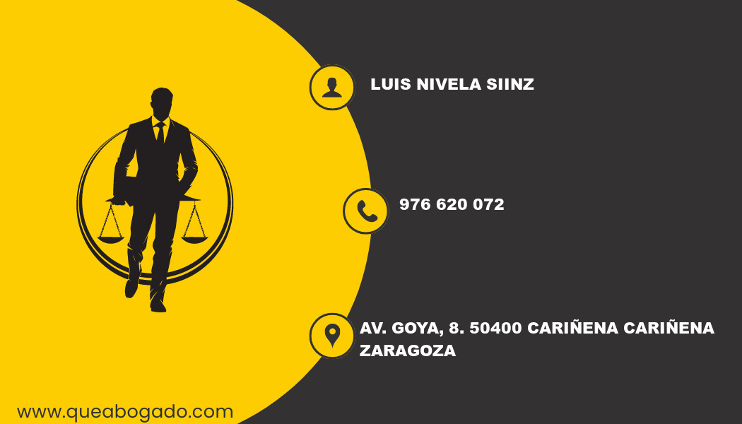 abogado Luis Nivela Siinz (Cariñena)