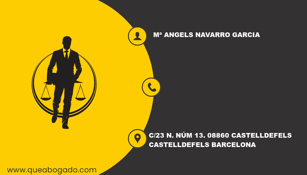 abogado Mª Angels Navarro Garcia (Castelldefels)