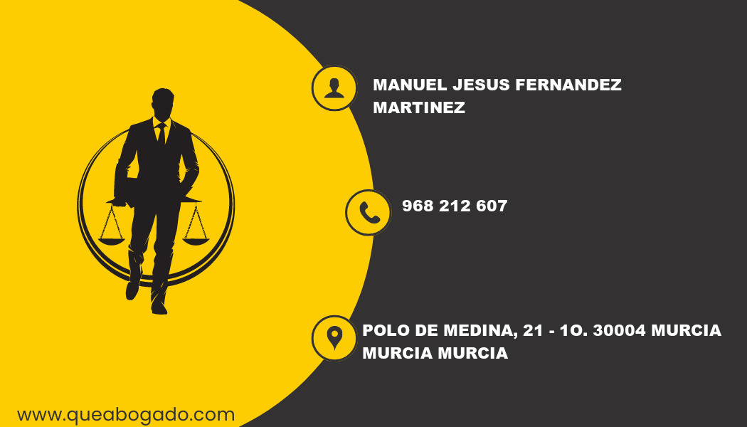 abogado Manuel Jesus Fernandez Martinez (Murcia)