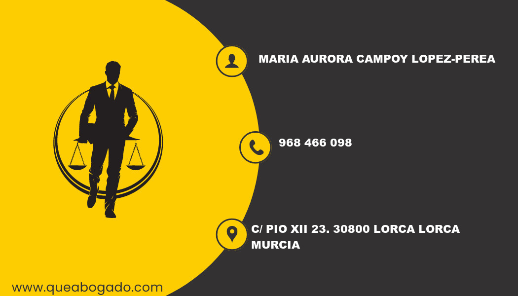 abogado Maria Aurora Campoy Lopez-Perea (Lorca)