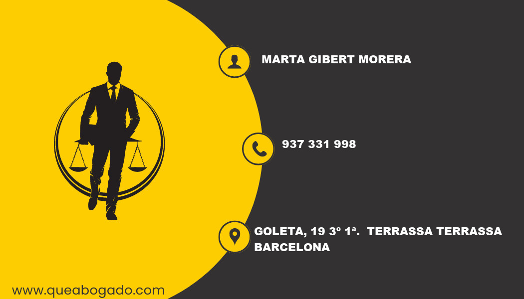 abogado Marta Gibert Morera (Terrassa)