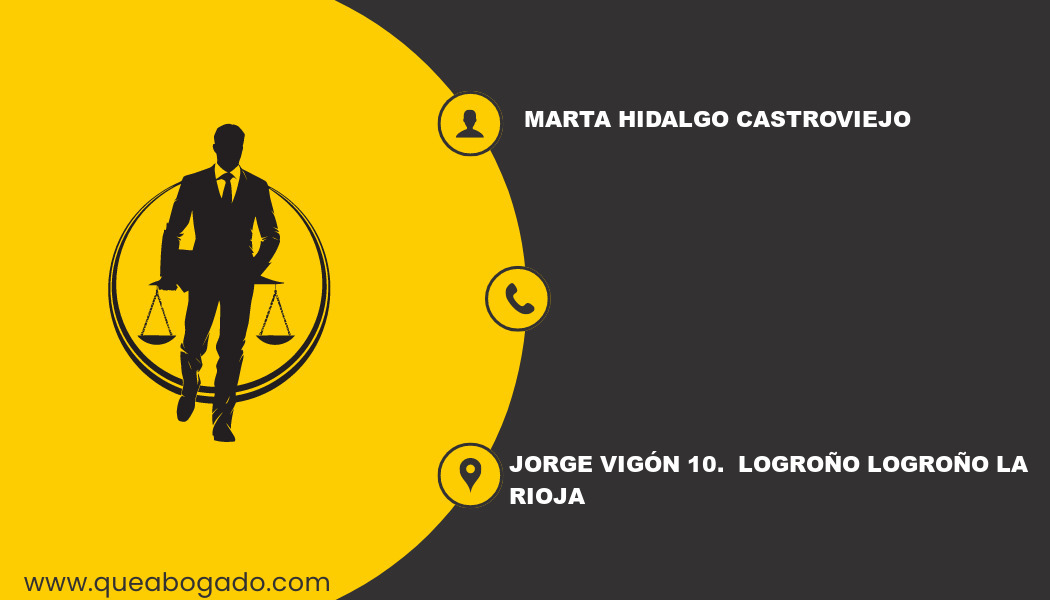 abogado Marta Hidalgo Castroviejo (Logroño)