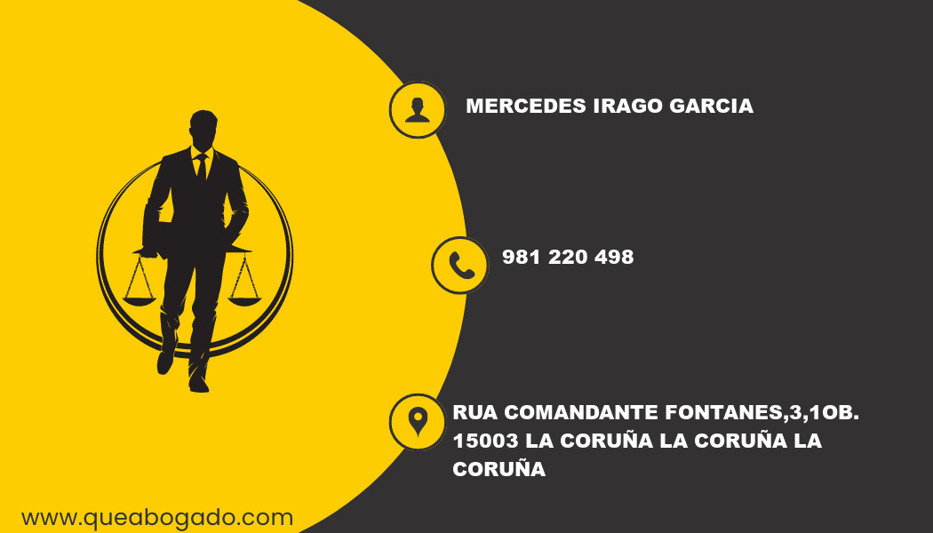 abogado Mercedes Irago Garcia (La Coruña)