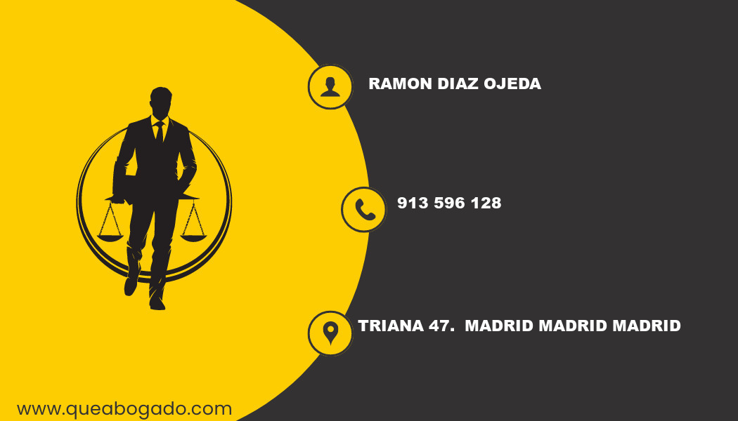 abogado Ramon Diaz Ojeda (Madrid)