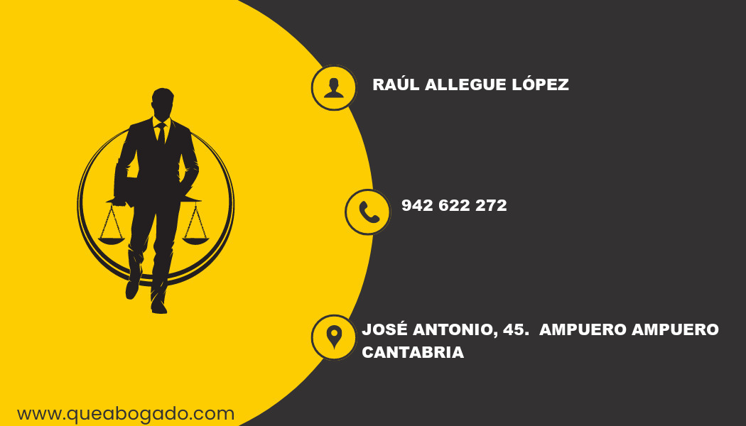 abogado Raúl Allegue López (Ampuero)