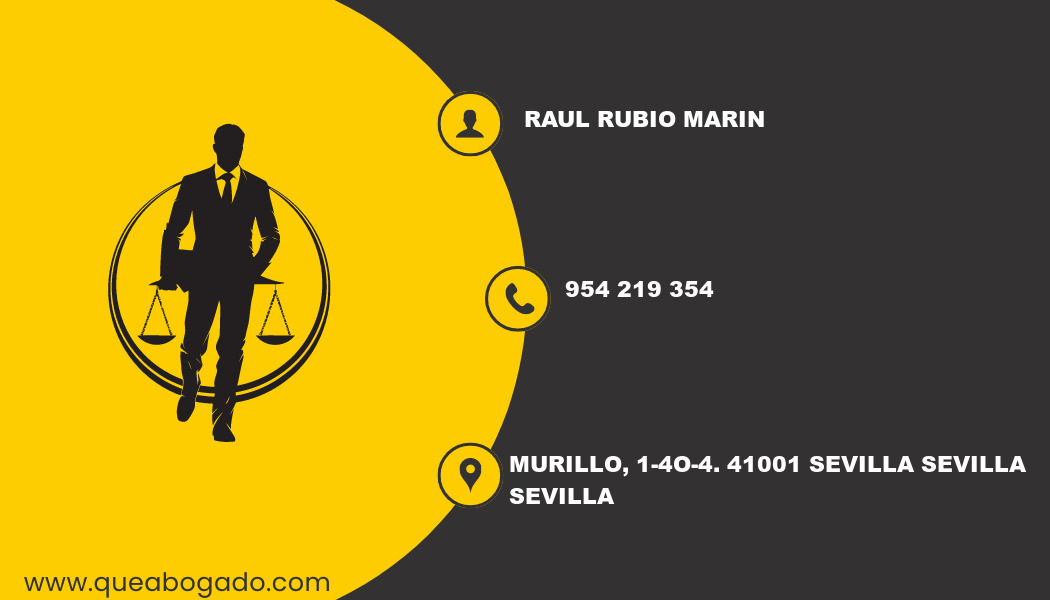 abogado Raul Rubio Marin (Sevilla)