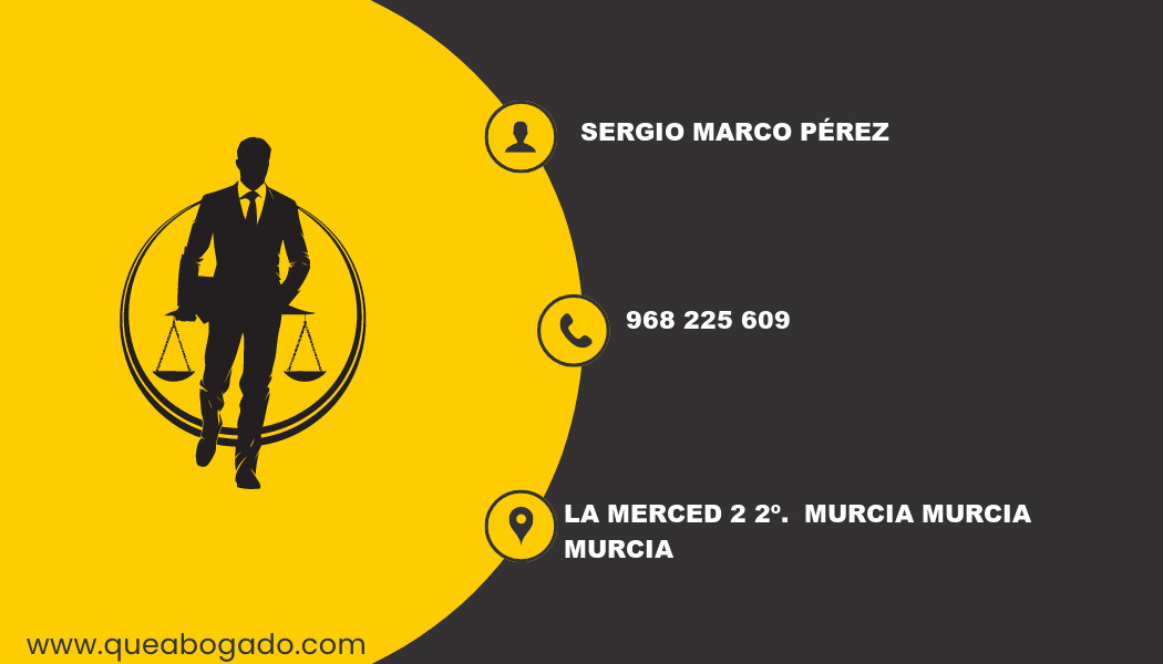 abogado Sergio Marco Pérez (Murcia)