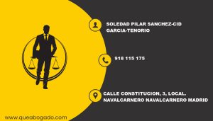 abogado Soledad Pilar Sanchez-Cid Garcia-Tenorio (Navalcarnero)