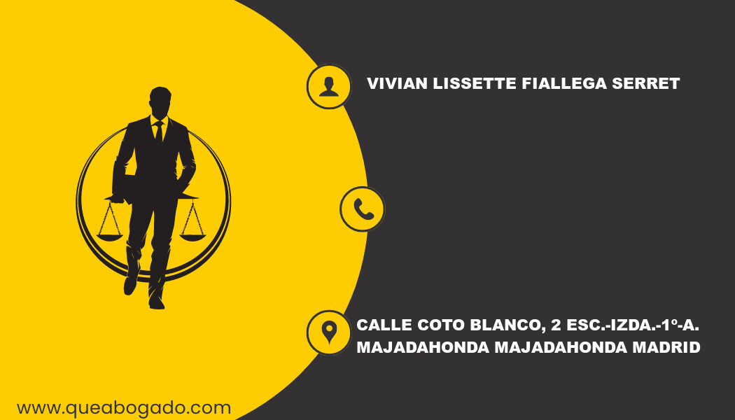 abogado Vivian Lissette Fiallega Serret (Majadahonda)