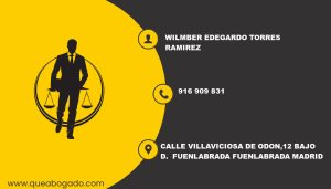 abogado Wilmber Edegardo Torres Ramirez (Fuenlabrada)